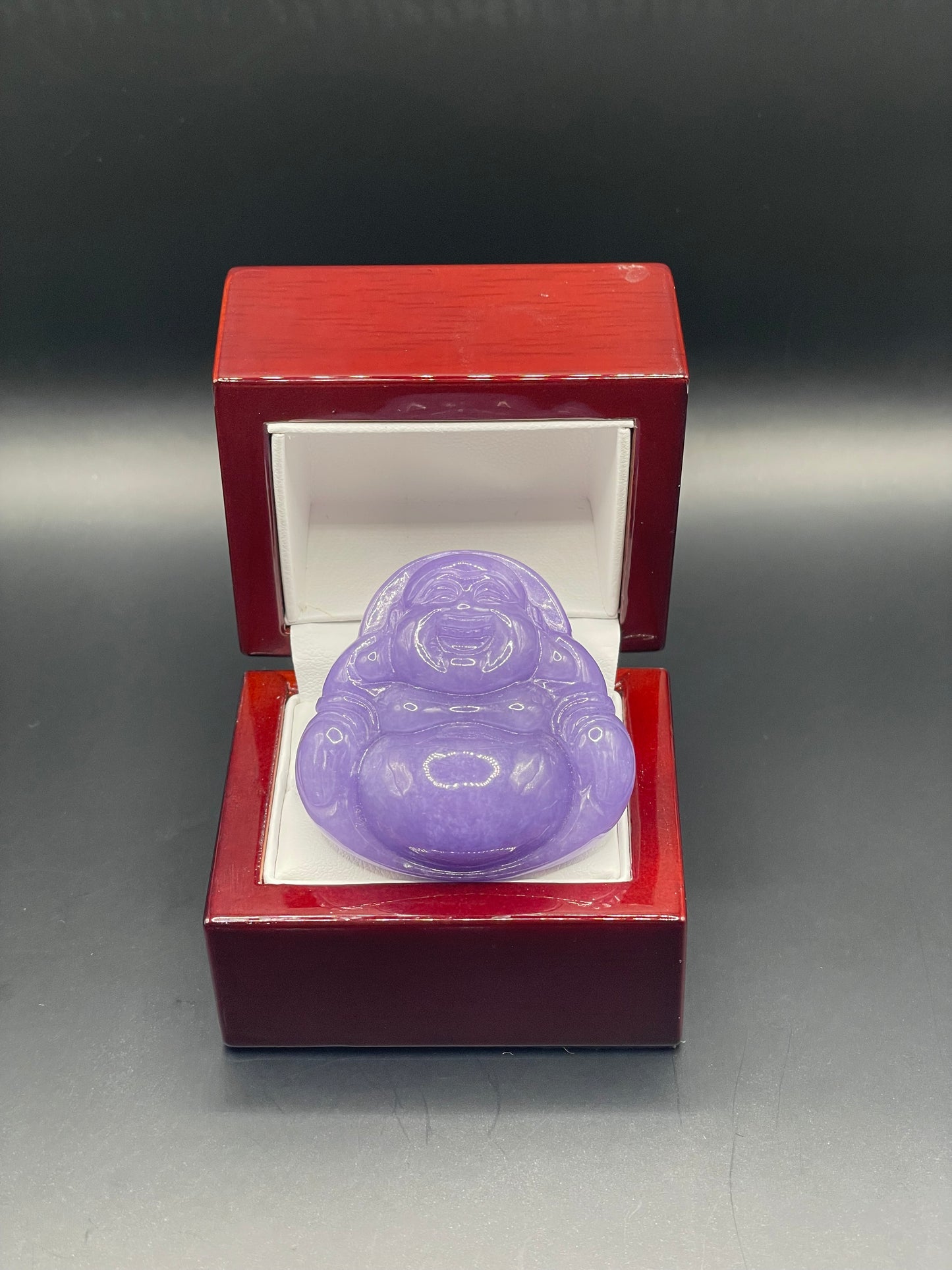 Purple Buddha Pendant