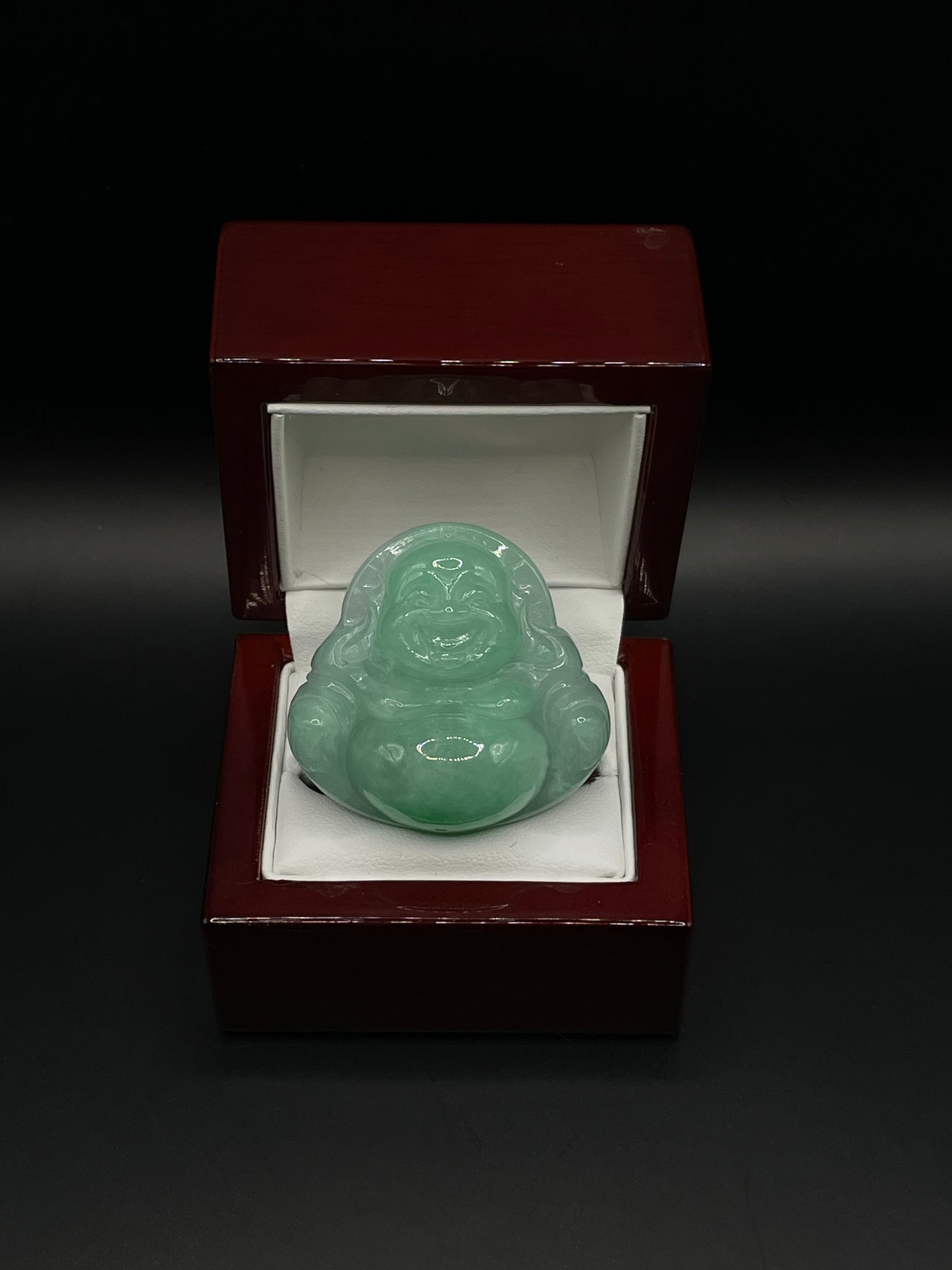 Light Green Laughing Buddha