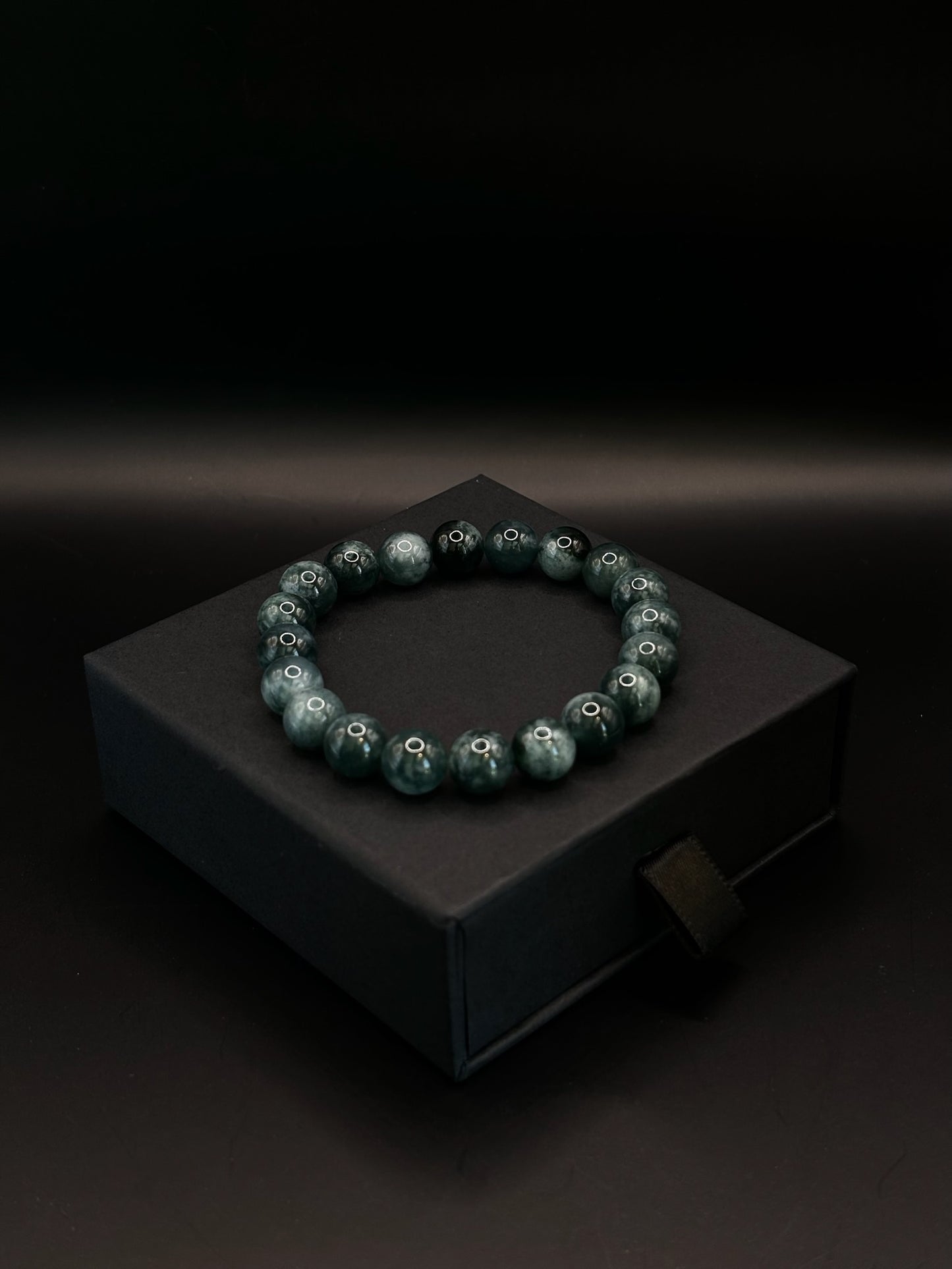 Dark Green Jade Bracelet