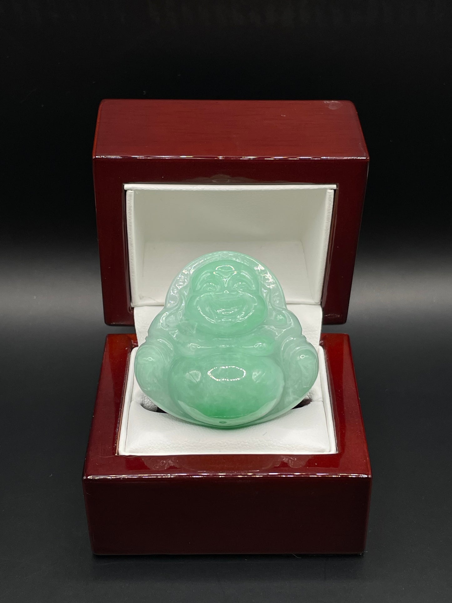 Light Green Laughing Buddha