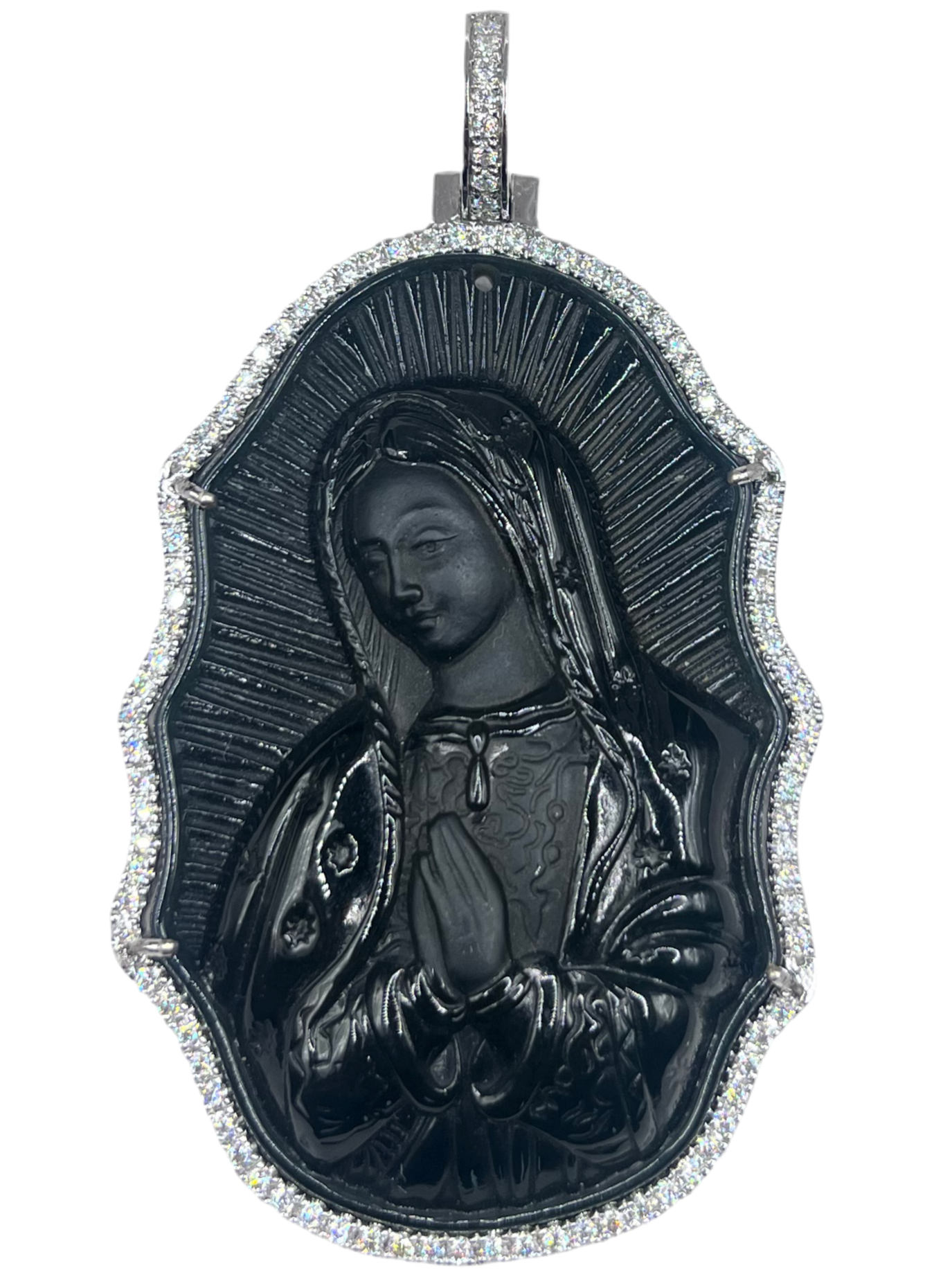 Virgin Marry with Diamond Bezel