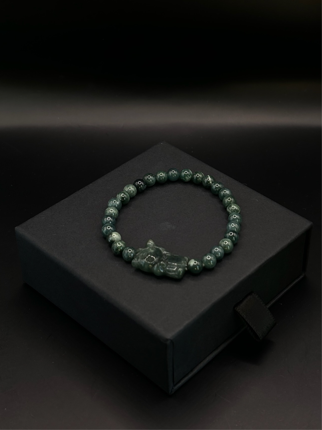 Lucky Cat Jade Bracelet