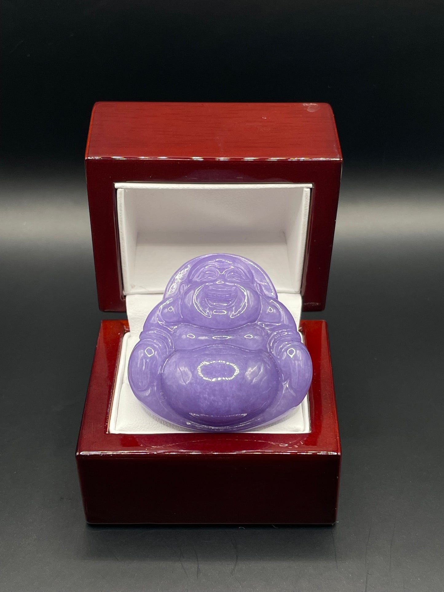 Purple Buddha Pendant