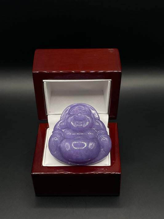 Purple Buddha Pendant