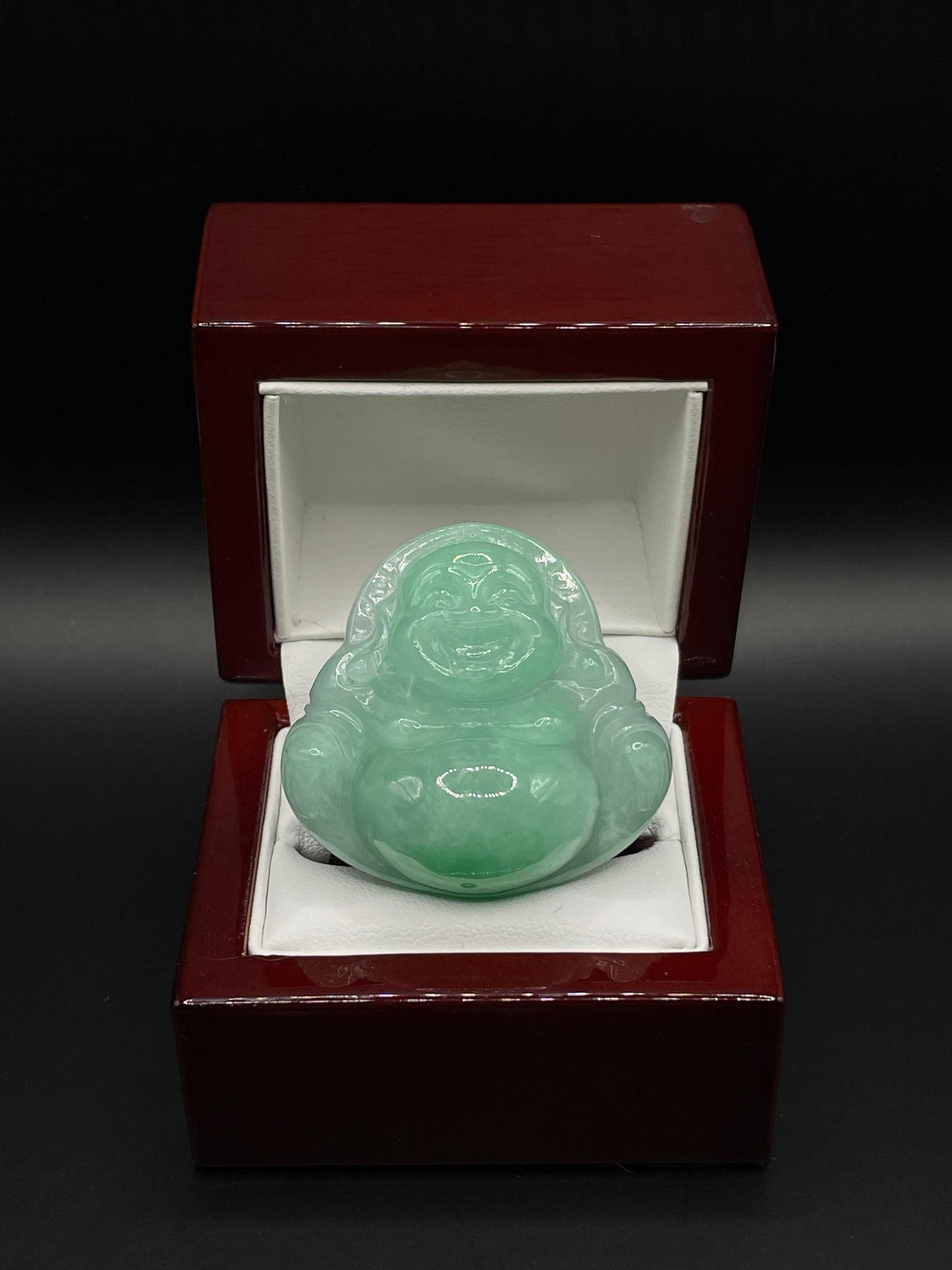 Light Green Laughing Buddha