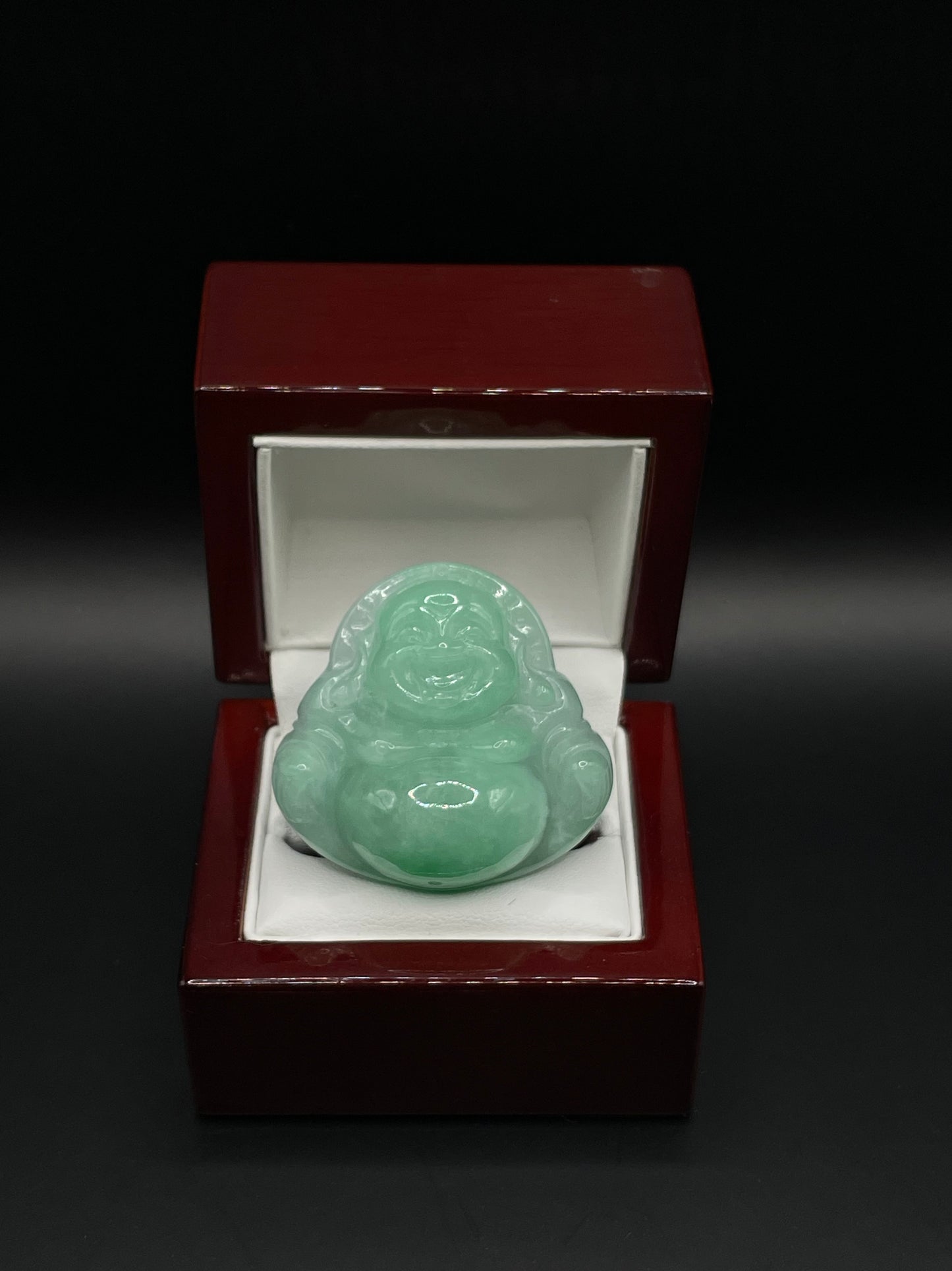 Light Green Laughing Buddha