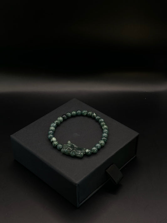 Lucky Cat Jade Bracelet