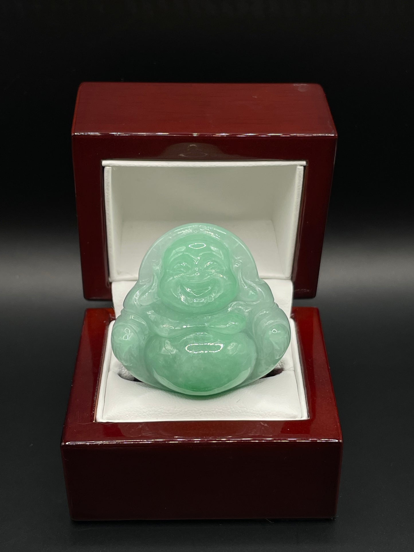 Light Green Laughing Buddha