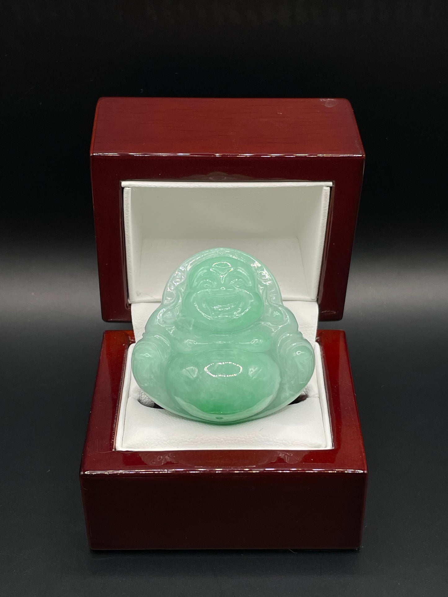 Light Green Laughing Buddha