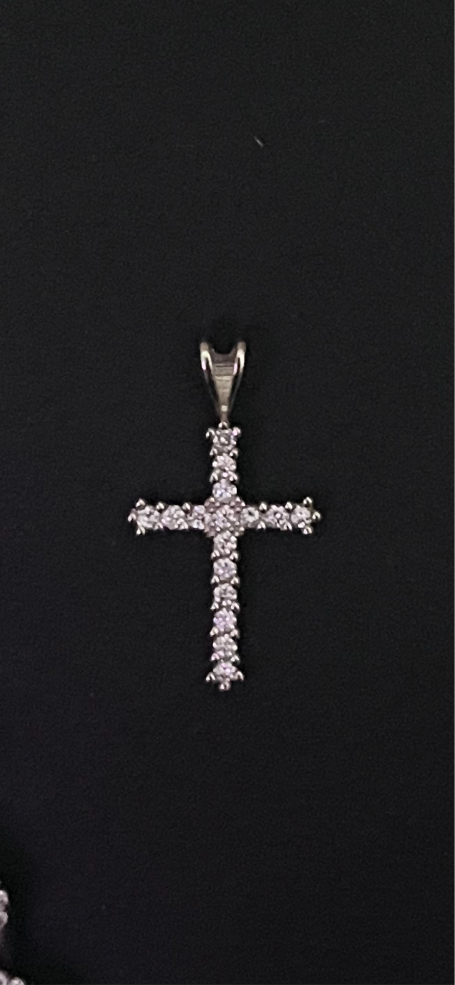 1. Inch Diamond cross